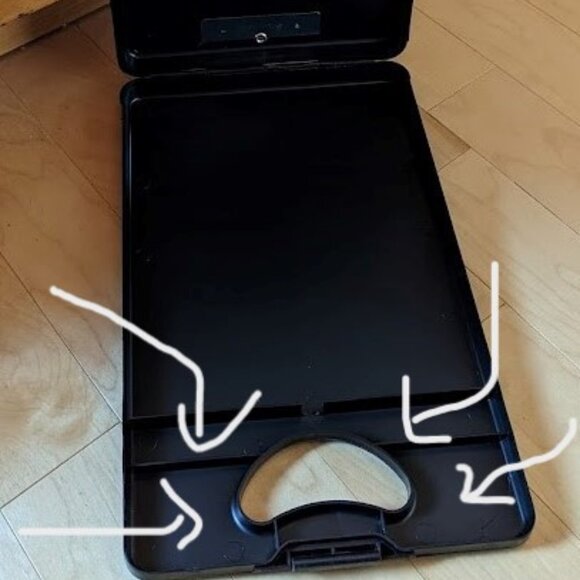 NEW Portable Plastic Storage Clipboards - Picture 8 of 9